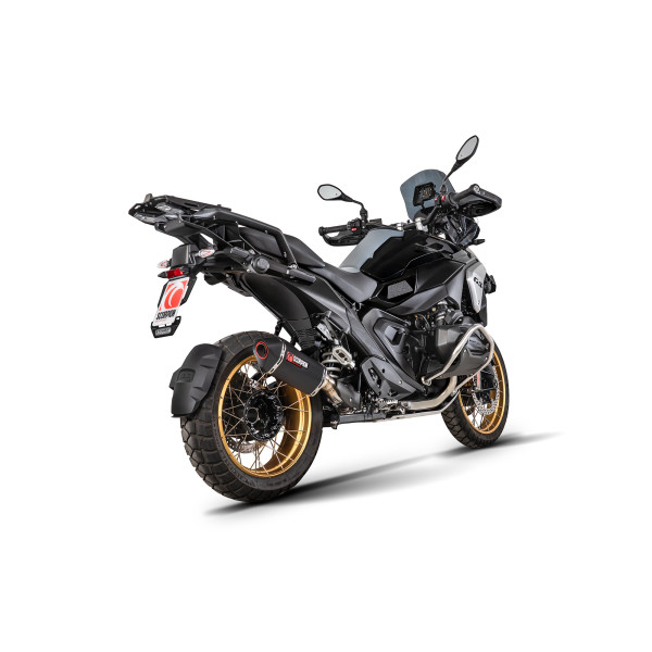 Scorpion Exhaust BMW R 1300 GS/GSA (Euro 5+) 2023 - 2025 Serket Parallel Slip-on Black Ceramic Coated Sleeve